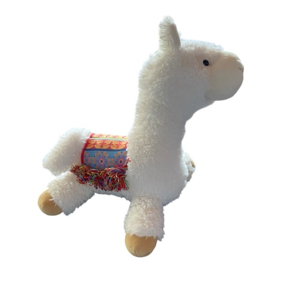Llama Adorable White Plush Llama Toy - Picture 3 of 6